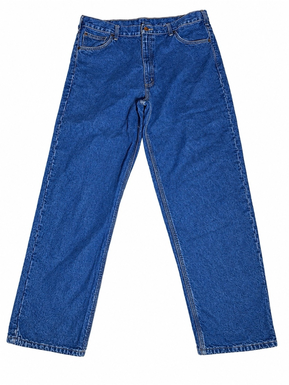 Carhartt Men's Straight Leg Blue Denim Jeans